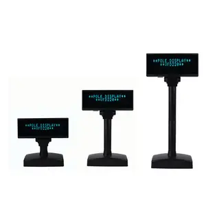 3 Height Adjustable USB/Com RS232 port VFD220 Customer Display POS Customer Display For POS Systems