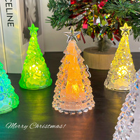 Lumière de Noël LED en plastique ML, 5,8x5,8x10,7 cm, origine Chine, éclairage d'ambiance, décoration de fête, cadeau pour enfants