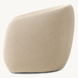 Silla de café individual de tela gruesa de <span class=keywords><strong>zona</strong></span> fría nórdica, sofá giratorio para sala de estar, silla de cojín suave de un asiento para Villa Cafe - Product Image 6