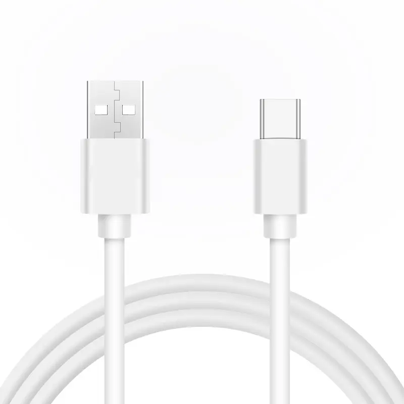 Cable Type-c Wholesale TPE White 0.25M 0.5M 1M 1.5M 2M Fast Charging Cable 5A QC3.0 Quick Charge Data Cable For Type-C For Huawei/oneplus