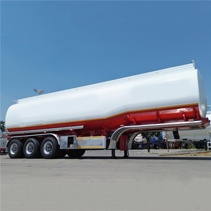 Heavy Duty 3 Achsen 40 Kubikmeter Volumen Kraftstoff tanker Sattel auflieger für den Öl transport Ausgestattet mit Dampf rückgewinnung und Durchfluss messer - Product Image 5