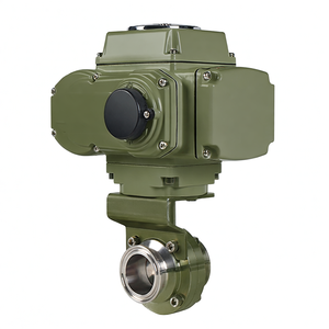 Venta de Liquidación COVNA B2B, Válvula de Mariposa Eléctrica Sanitaria de Acero Inoxidable con Conexión Tri-Clamp DN15 - Product Image 3