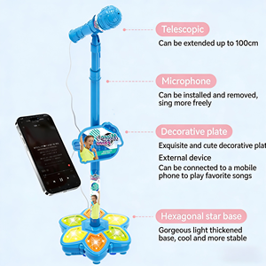 Microfono Musicale Giocattolo Yuglow per Bambini, Macchina per Cantare con Canzoni Interattive - Product Image 3