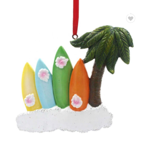راتنج شجرة النخيل عيد الميلاد الحلي الراتنج الحرف اليدوية الراتنج - Product Image 2