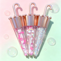 Vente en gros de gloss à lèvres végétalien mignon et longue tenue, base pour gloss à lèvres, fournisseur de marque privée, emballage personnalisé aux fruits, soin des lèvres pour enfants, huile à lèvres brillante