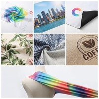 Imprimante à drapeaux haute vitesse à simple face 2050 mm avec 2 têtes d'impression I1600 pour l'impression par sublimation sur tissu de drapeaux et de bannières
