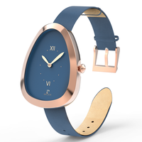 Montres pour femmes avec chronographe, montres-bracelets élégantes pour femmes, placage sous vide, cuir, quartz japonais, montre étanche