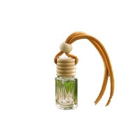 Flacon de parfum en cristal artisanal décoratif, diffuseur de parfum suspendu pour voiture, 4,5 ml