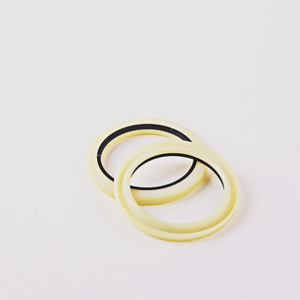 Juego de baja compresión MUBY Sello de varilla hidráulica de PU PA de acción simple de alta presión Anillo de respaldo integrado - Product Image 2