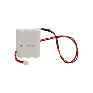 Paquete de Baterías AA de Níquel-Cadmio con una Capacidad de 700 mAh, Disposiciones en Fila Plana con Tres Terminales de Salida y un Enchufe - Product Image 2