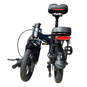 Vélo de route électrique pour adultes <span class=keywords><strong>AOVOPRO</strong></span> 450W 14 pouces, vélo électrique à pneus larges 48V avec batterie haute tension, en stock dans les entrepôts de l'UE et des États-Unis - Product Image 5