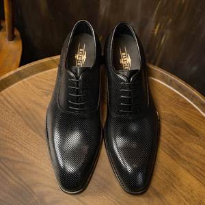 Knitted Pointed-Toe Business <b>Shoes</b> Anti-Slip Lace-Up Design Breathable Waterproof <b>Height</b>-<b>Increasing</b> Autumn <b>Shoes</b> for Men - Product Image 4