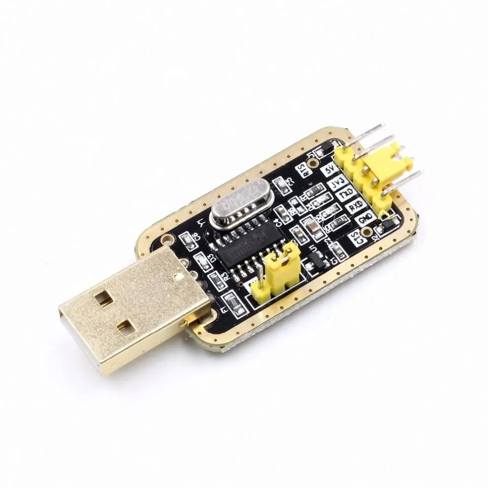 Tuhaojin CH340G RS232 litro USB a TTL módulo a puerto serie mid-nine actualización placa pequeña TTL línea intermitente