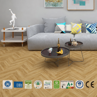 Super Click LVP LVT SPC Suelo ignífugo Núcleo rígido Plástico PVC Vinilo Azulejos Uso interior con textura de superficie lisa