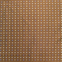 Tissu jacquard en polyester à motif à pois brillant, fil métallique teint, nouvelle mode YY pour vêtements féminins