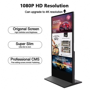 Pantalla Digital <span class=keywords><strong>de</strong></span> 55 y 65 Pulgadas, Señalización, Kiosco Publicitario, Pantalla Táctil LCD, <span class=keywords><strong>Reproductor</strong></span> <span class=keywords><strong>de</strong></span> Publicidad Inteligente con WIFI para Interiores - Product Image 6