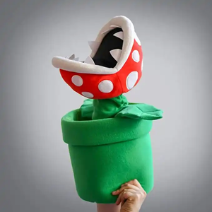 Marioneta de Mano Gigante Personalizada de Planta Piranha, Divertida, Suave, Rellena de Algodón PP, Ideal para la Educación Infantil y para Contar Historias, ¡Excelente Idea de Regalo! - Product Image 6
