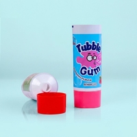 Emballage en tube en aluminium-plastique imprimé UV personnalisé en gros, en forme de dentifrice, pour soins personnels, avec bouchon à vis, diamètre 12,7-35 mm