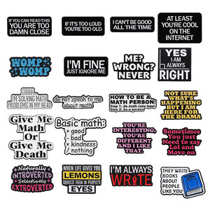 Набор брошь из черного никеля для одежды - Product Image 5