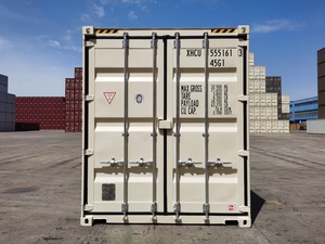 Nuevo Contenedor de Carga Seca de 40 pies 40HQ, Contenedor High Cube Totalmente Sellado para Exportación Transfronteriza y Almacenamiento en Bodega - Product Image 1