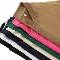 Camiseta de Verano para Hombre, 230G, Alta Calidad, 100% Algodón, Personalizada, Talla Grande