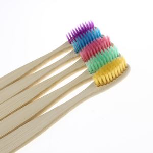 Venta Directa de Fábrica, Productos Desechables Biodegradables, Cepillo de Dientes de Bambú - Product Image 3