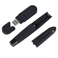 Presentador Inalámbrico con Control Remoto Rojo TB-08 con Alcance de 30m, Batería AAA para Presentaciones de PowerPoint, Laptop/Computadora/Mac, OEM, ODM