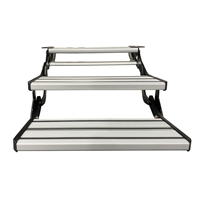 RV camping-car en alliage d'aluminium matériel manuel pliant Double étape