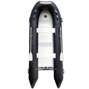 1.2T1000D التخييم Survivals PVC المياه الكبار الاعتداء قارب الأحمر والأسود نفخ مركب مطاطية - Product Image 1