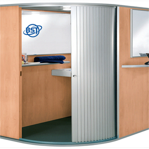 ABS in plastica RV porta del bagno <span class=keywords><strong>per</strong></span> roulotte camper in PVC cucina doccia tapparella porta Tambour appartamento bagno - Product Image 6