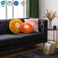 Coussin en forme de fleur personnalisé, décoration d'intérieur, coussins décoratifs de luxe pour la décoration de la maison, coussin décoratif en forme de fleur