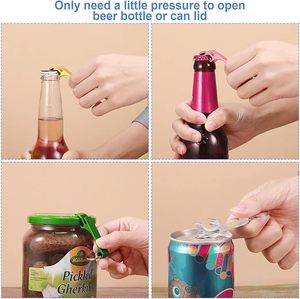 Décapsuleur porte-clés en alliage métallique pour bouteilles de bière, ouvre-bouteille de boisson pour hommes et femmes, cadeau de fête, souvenir de mariage, prêt à expédier - Product Image 3