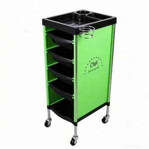 Hairdressing <b>Trolley</b> High-end Hair Salon Specialized Salon <b>Tool</b> Cart Hair Salon Storage Bar Cart - Product Image 5