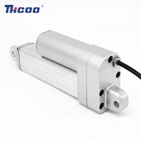 Mini actionneur linéaire à moteur CC 12V/24V, course de 20 à 1500 mm, faible bruit, étanche IP66, pour appareils électroménagers