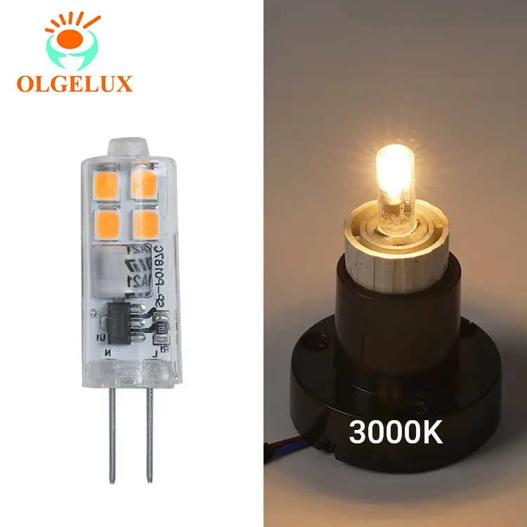 Bán Sỉ Bóng Đèn LED G4 G9 SMD Vỏ PC Màu Trắng Ấm AC 220V Đèn Gốm 3000-6500K