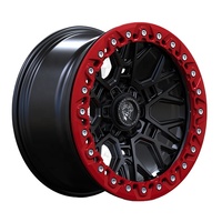 Rines de Aleación de Aluminio Personalizados de 17 y 18 Pulgadas, 5 y 6 Birlos, PCD 6x139.7, 6x114.3, 6x135, 5x127, 4x4, Beadlock, para Camionetas y SUVs