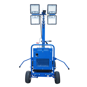 Torre de Iluminación LED Portátil LUDWIG Diesel IP65, Cámara de Vigilancia Móvil para Construcción, Minería y Estadios - Product Image 4