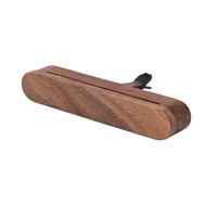 Diffuseur d'air pour voiture, clip de ventilation en bois avec mèche en coton