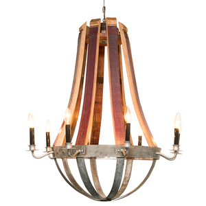 Lustre en bois massif de qualité supérieure, style baril à vin, pour la maison, le bureau, le salon, collection de designers, mobilier traditionnel. - Product Image 6