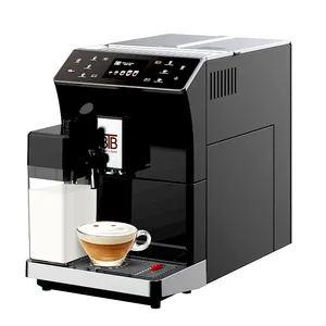 Automatische Bohnen-zu-Becher-Kaffeemaschine - genießen Sie frisch gemahlenen Kaffee mit unserer direkten Bohnen-Extraktionstechnologie einfach mit einer Berührung