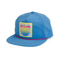 Casquette Snapback 5 Panneaux en Nylon Imperméable, Non Structurée, avec Logo Personnalisé, Bord Plat, Patch Brodé et Cordon Frontal – Vente en Gros