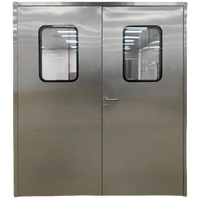 Porte en acier ignifuge pour escaliers d'appartement, testée selon les normes BS, CE et UL, avec une résistance au feu