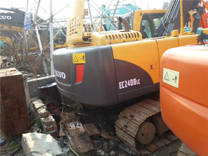 Used Volvo EC240B EC240BLC EC240D Crawler Excavator 24 Ton High Digging Force Fuel Saving Construction Digger in Stock Hot Sale - Product Image 1