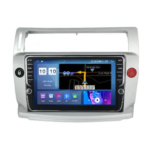 MEKEDE Android 11 8 çekirdekli 6 + 128G autoradio Citroen C4 2004-2014 araba multimedya stereo sistemi video ses araç DVD oynatıcı oyuncu