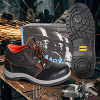 Chaussures de sécurité Rocklander en cuir PU anti-rayures, prêtes pour le chantier, résistantes aux intempéries, anti-perforation, bottes de travail en PVC
