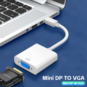 <span class=keywords><strong>Mini</strong></span> convertidor Thunderbolt a VGA 1080p <span class=keywords><strong>Mini</strong></span> DisplayPort <span class=keywords><strong>Display</strong></span> Port <span class=keywords><strong>Mini</strong></span> DP A Adaptador de Cable VGA para HDTV para MacBook Air Pro - Product Image 2