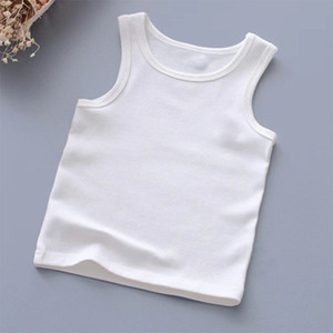 Quality Wholesale OEM Supplier Girl Boy Plain Clothes Custom Summer <strong>Newborn</strong> Cotton Baby <strong>Vest</strong> <strong>for</strong> Baby - Product Image 3
