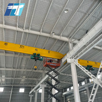 Grue de pont monopoutre électrique 10T de haute qualité pour la manutention de marchandises en entrepôt, capacité 16 tonnes, pour l'atelier