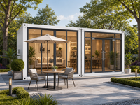 Maisons préfabriquées, maison préfabriquée modulaire 1 chambre, maison préfabriquée en conteneur, maisons en conteneur, maison préfabriquée moderne en conteneur