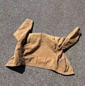 Nhà Sản Xuất Tùy Chỉnh Cổ Điển Denim Mùa Đông Công Nhân Thợ Thợ Carpenter Detroit Vải Cơ Khí Trucker Làm Việc Mặc Áo Khoác Cho Nam Giới - Product Image 3